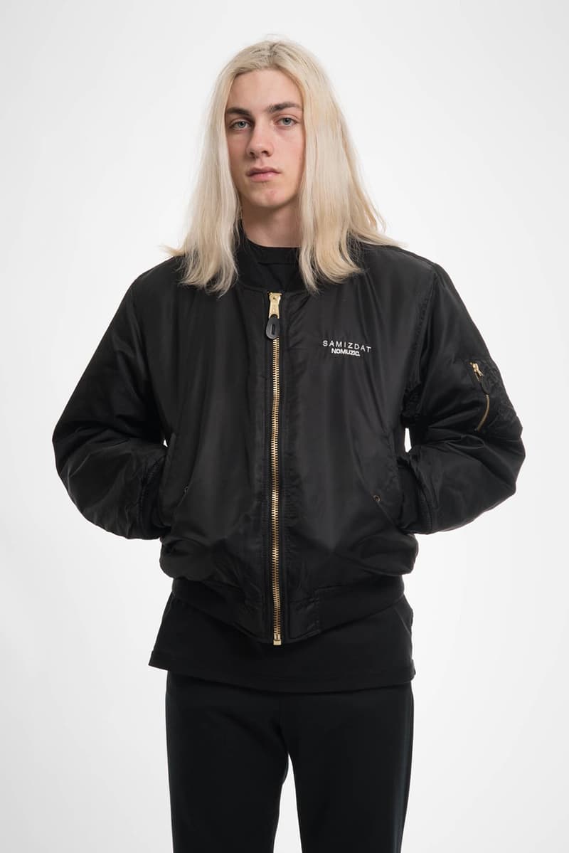 SAMIZDAT Yang Li Spring Summer 2018 Release T-Shirt Pins Patches Lighter Cap