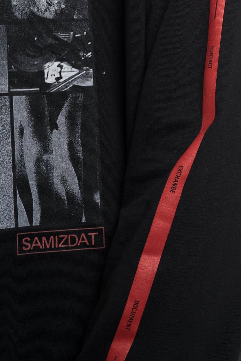 SAMIZDAT Yang Li Spring Summer 2018 Release T-Shirt Pins Patches Lighter Cap