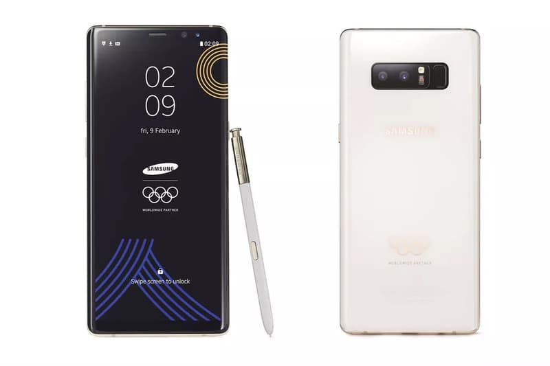 Samsung Galaxy Note 8 Winter Olympics Edition 2018 PyeongChang