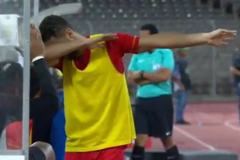 Saudi Arabian Soccer Player Dab Jail Dabbing