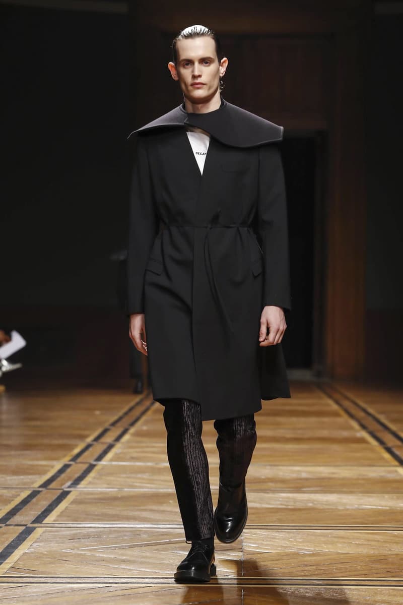 Sean Suen Fall Winter 2018 Collection Paris Fashion Week Men's