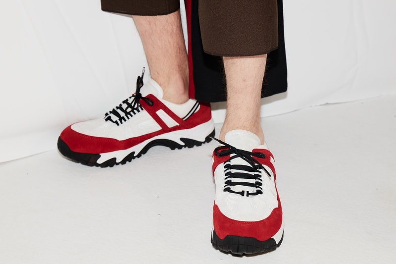 Maison Margiela Security Sneaker Closer Look Fashion Week