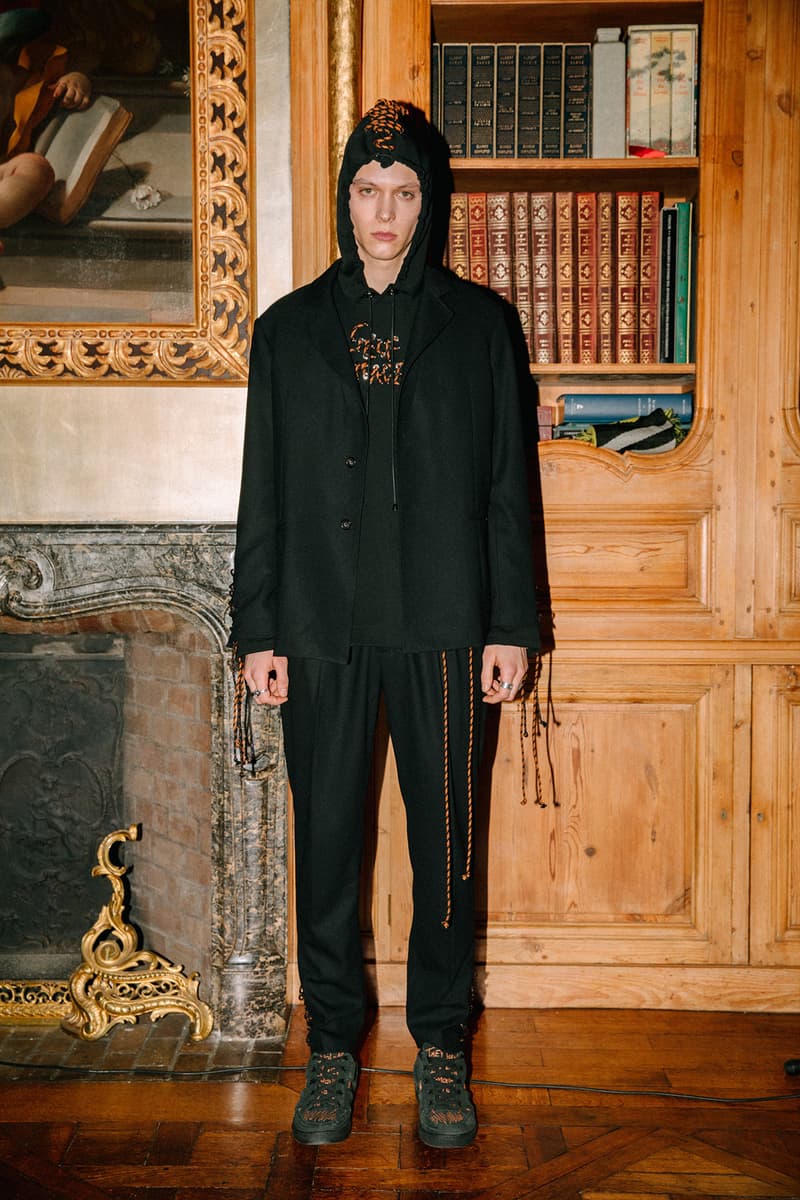 SELF MADE by Gianfranco Villegas Fall/Winter 2018 Collection paris fashion week jimi hendrix biggie smalls
