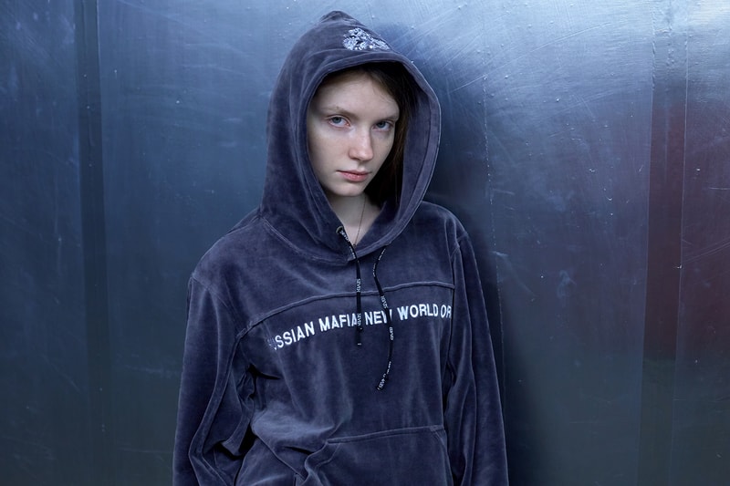 SEVER x KM20 "Russian Mafia New World Order" Kuznetsky Most Gosha Rubchinskiy Moscow Russia Tracksuit Velour