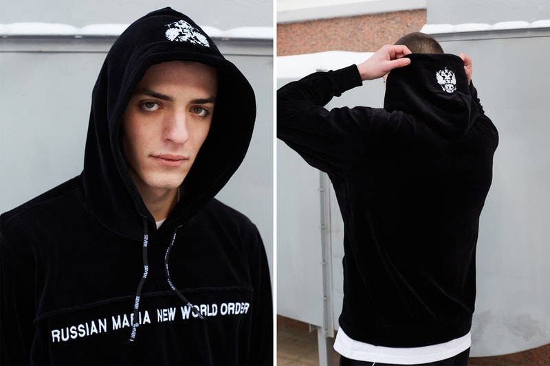 SEVER x KM20 "Russian Mafia New World Order" Kuznetsky Most Gosha Rubchinskiy Moscow Russia Tracksuit Velour