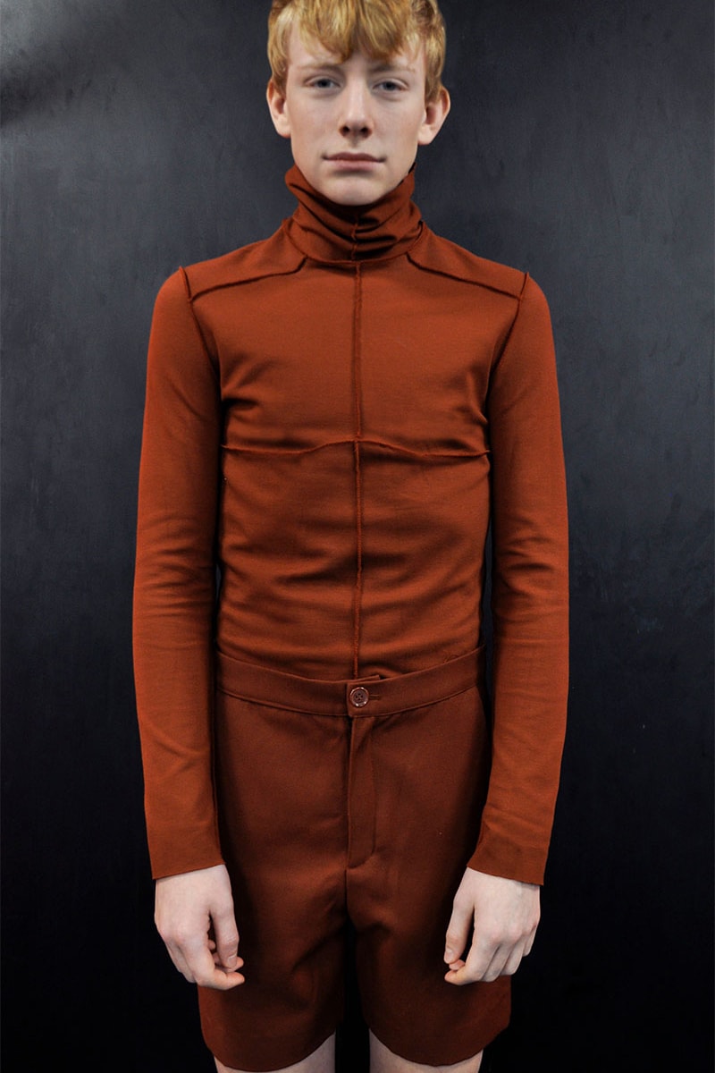 Introducing Sofia Mollberg Graduation 'MENSCH' Collection Freaks and Geeks Fashion Student Polimoda