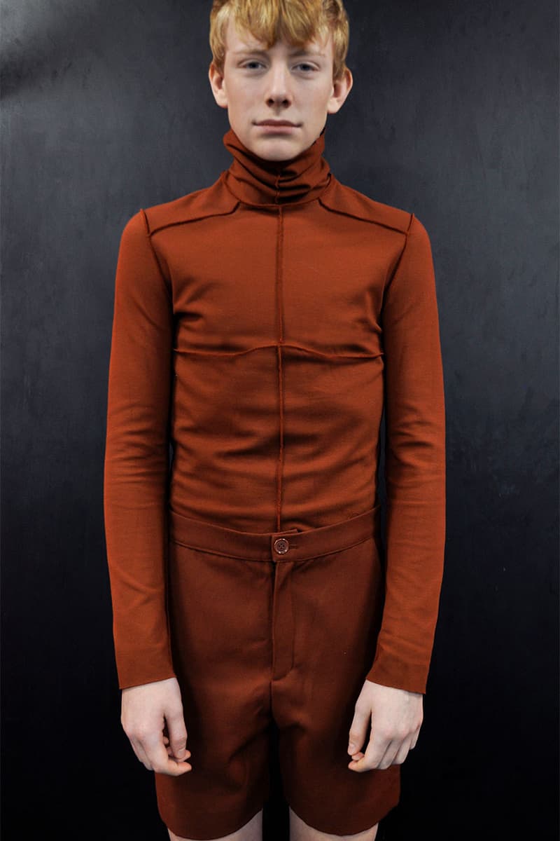 Introducing Sofia Mollberg Graduation 'MENSCH' Collection Freaks and Geeks Fashion Student Polimoda