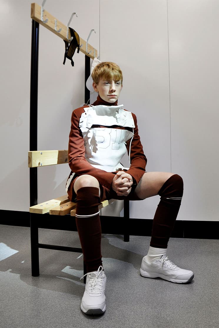 Introducing Sofia Mollberg Graduation 'MENSCH' Collection Freaks and Geeks Fashion Student Polimoda