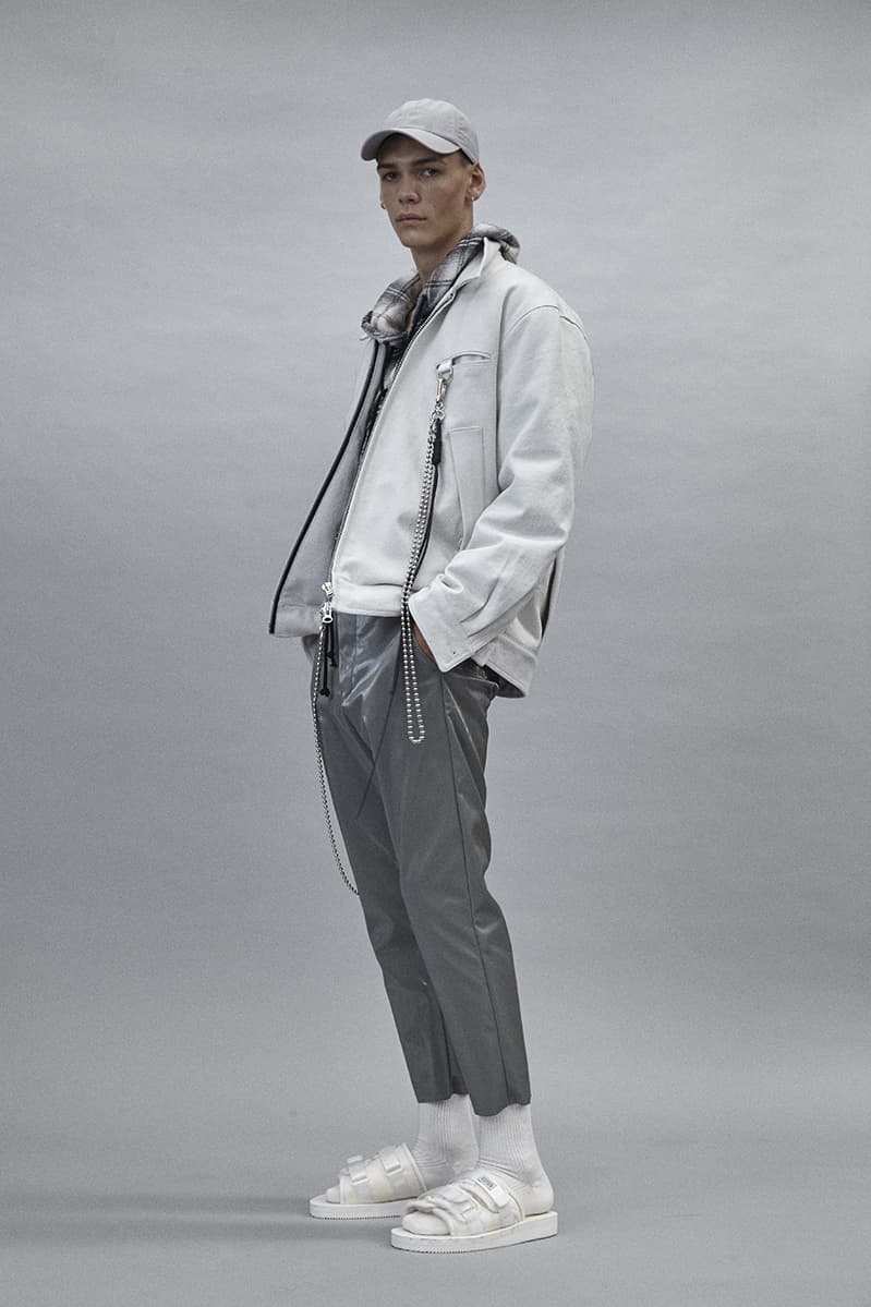 Song for the Mute Fall Winter 2018 Lookbook Sweater T-Shirt Pant Caps