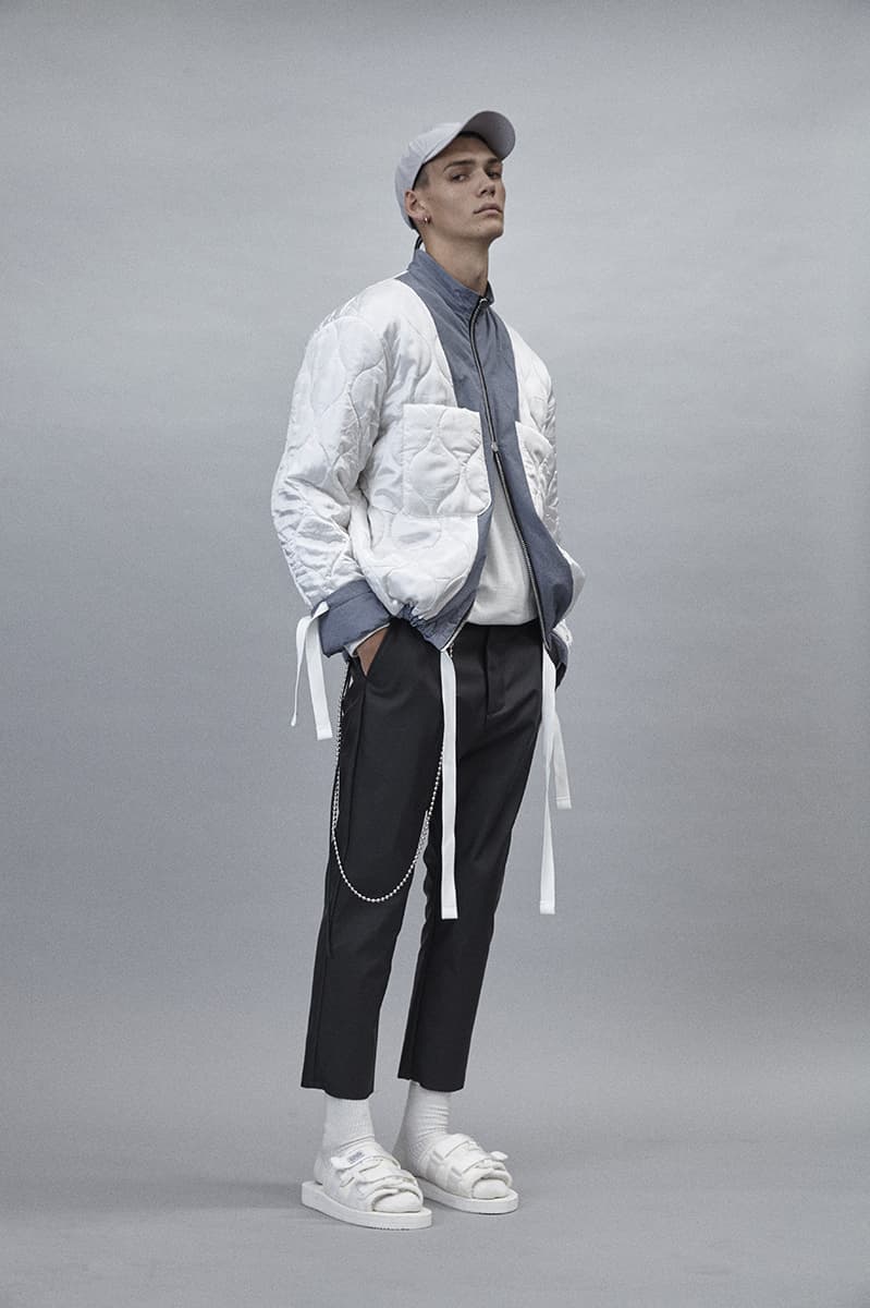 Song for the Mute Fall Winter 2018 Lookbook Sweater T-Shirt Pant Caps