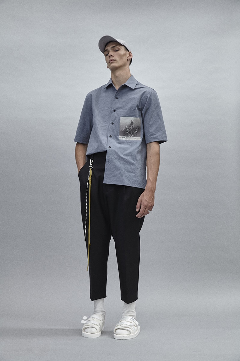 Song for the Mute Fall Winter 2018 Lookbook Sweater T-Shirt Pant Caps