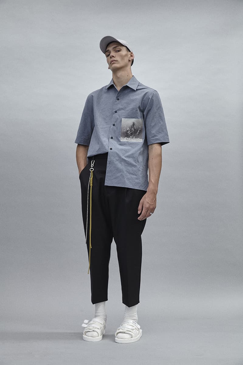 Song for the Mute Fall Winter 2018 Lookbook Sweater T-Shirt Pant Caps