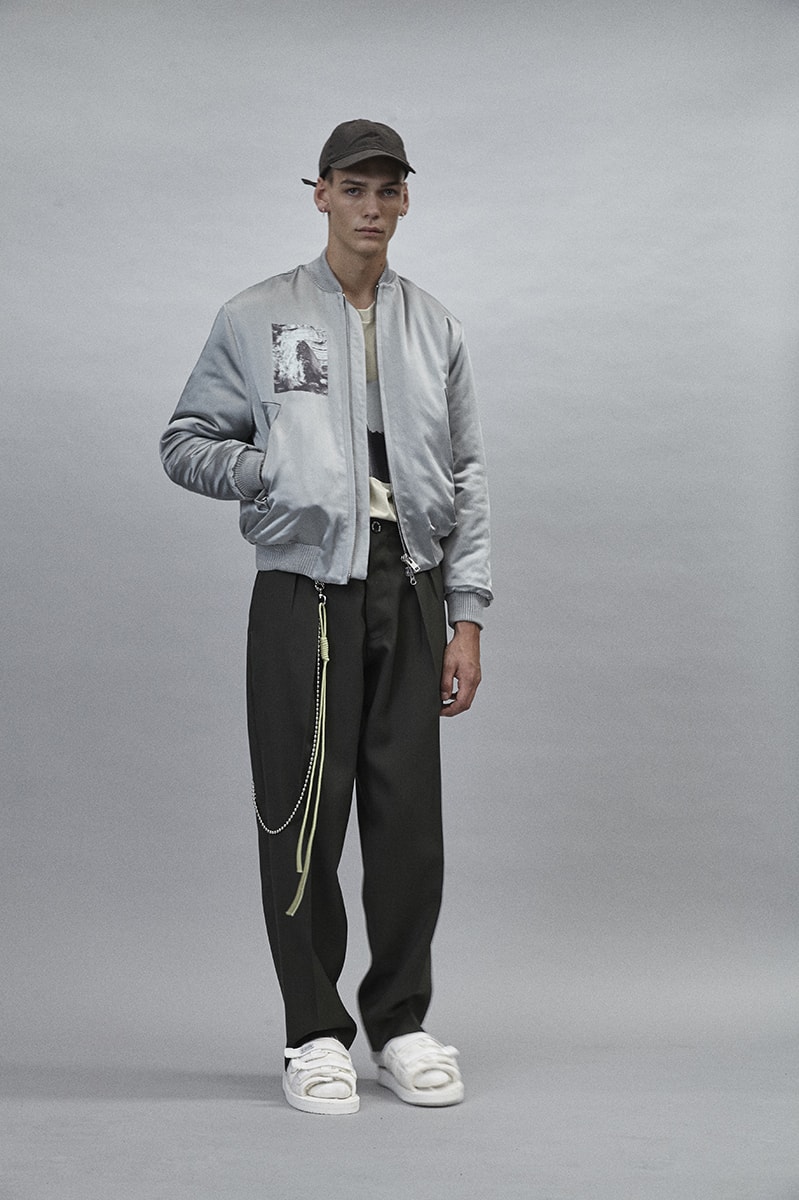 Song for the Mute Fall Winter 2018 Lookbook Sweater T-Shirt Pant Caps
