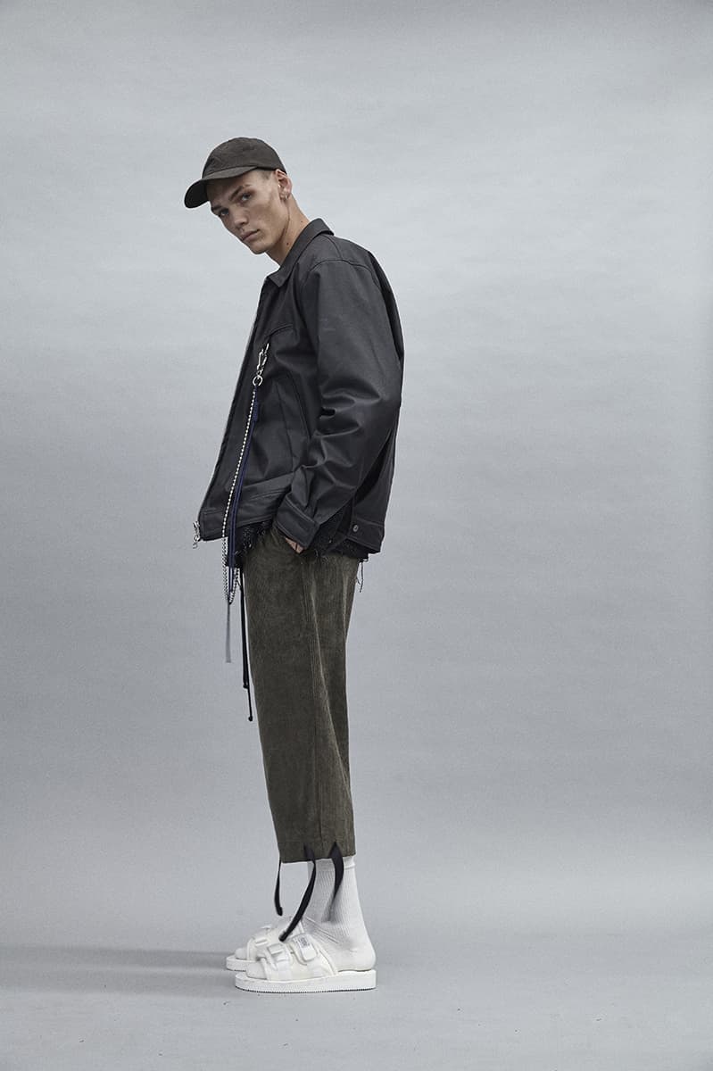 Song for the Mute Fall Winter 2018 Lookbook Sweater T-Shirt Pant Caps