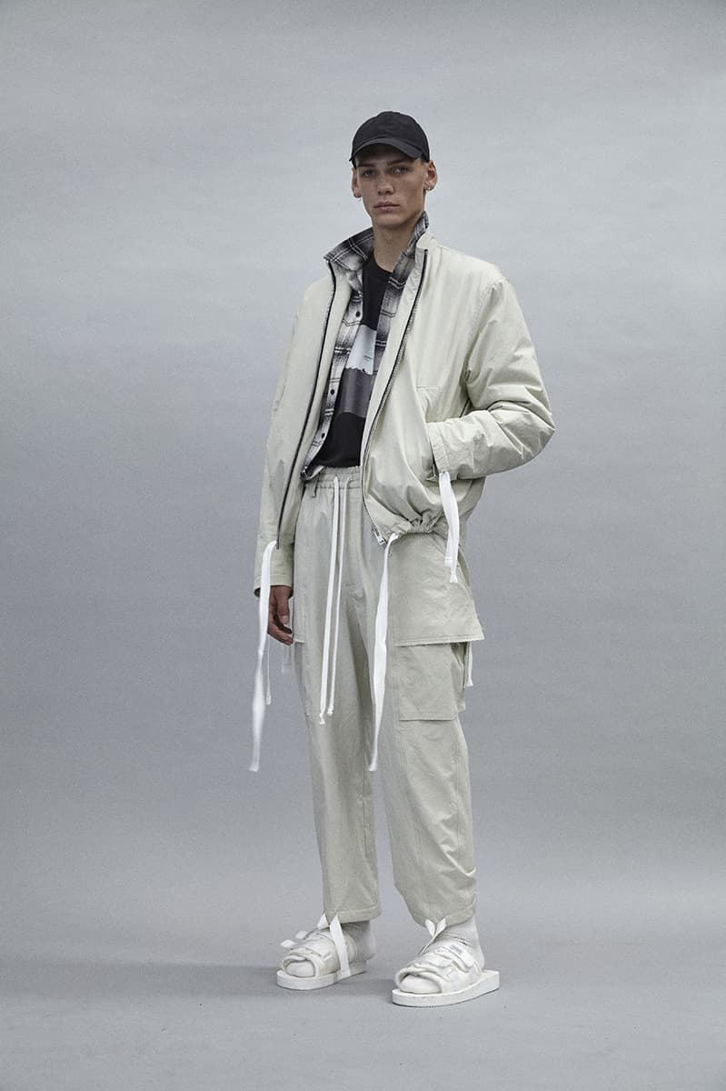 Song for the Mute Fall Winter 2018 Lookbook Sweater T-Shirt Pant Caps