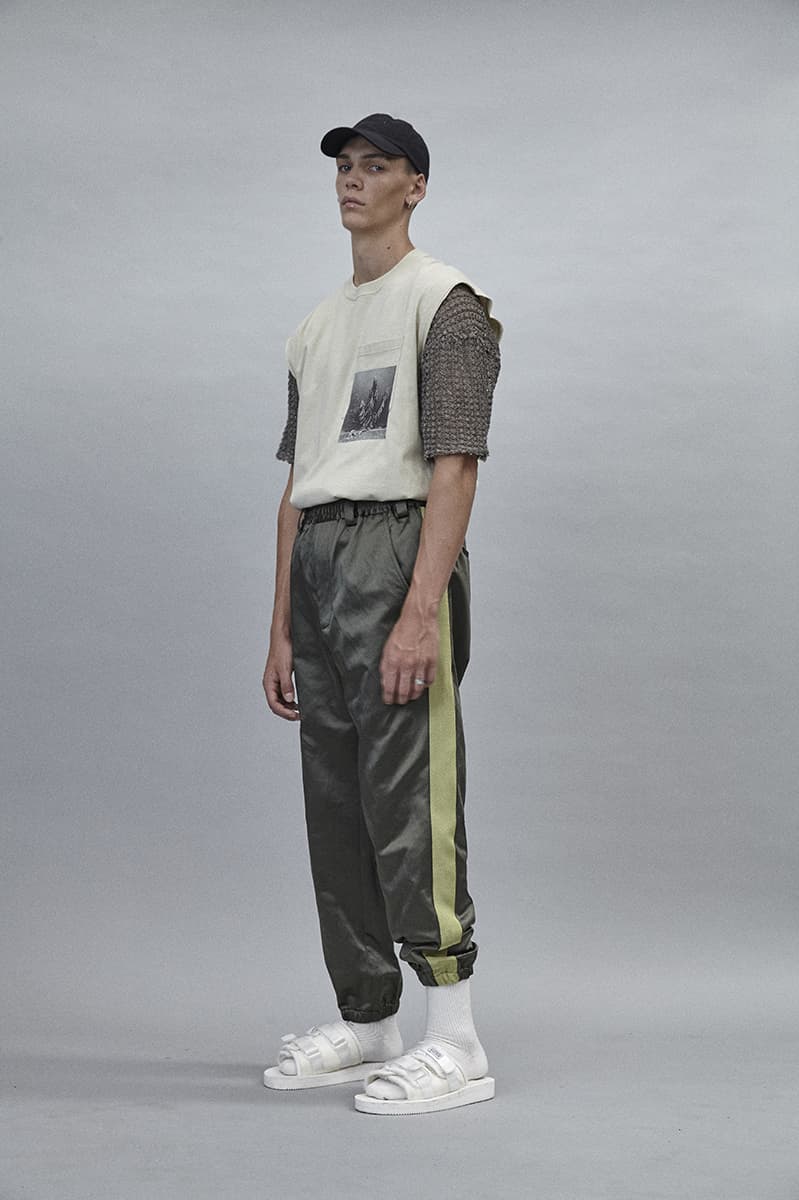 Song for the Mute Fall Winter 2018 Lookbook Sweater T-Shirt Pant Caps