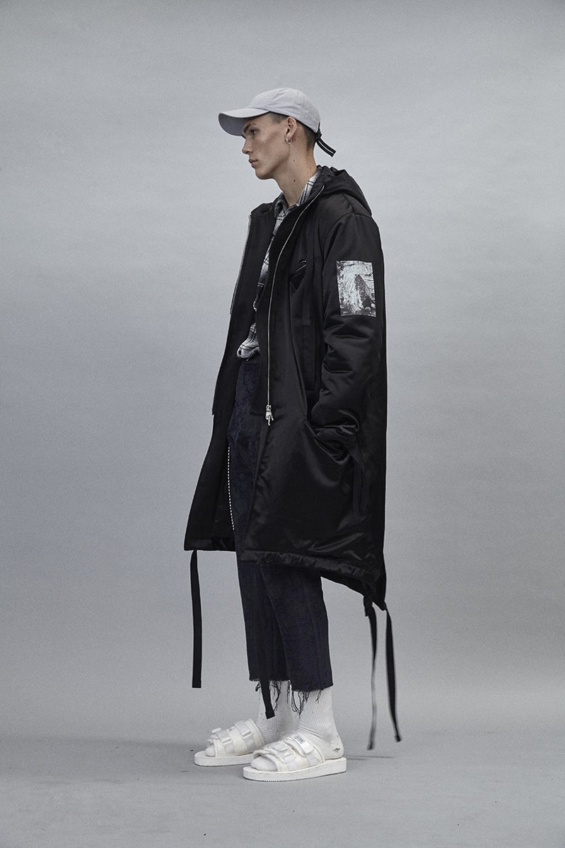 Song for the Mute Fall Winter 2018 Lookbook Sweater T-Shirt Pant Caps