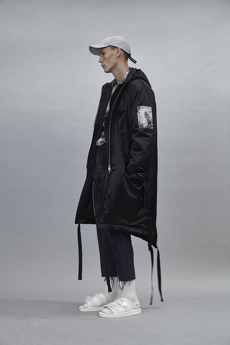 Song for the Mute Fall Winter 2018 Lookbook Sweater T-Shirt Pant Caps