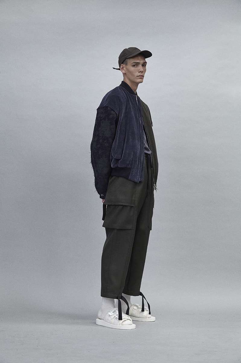 Song for the Mute Fall Winter 2018 Lookbook Sweater T-Shirt Pant Caps