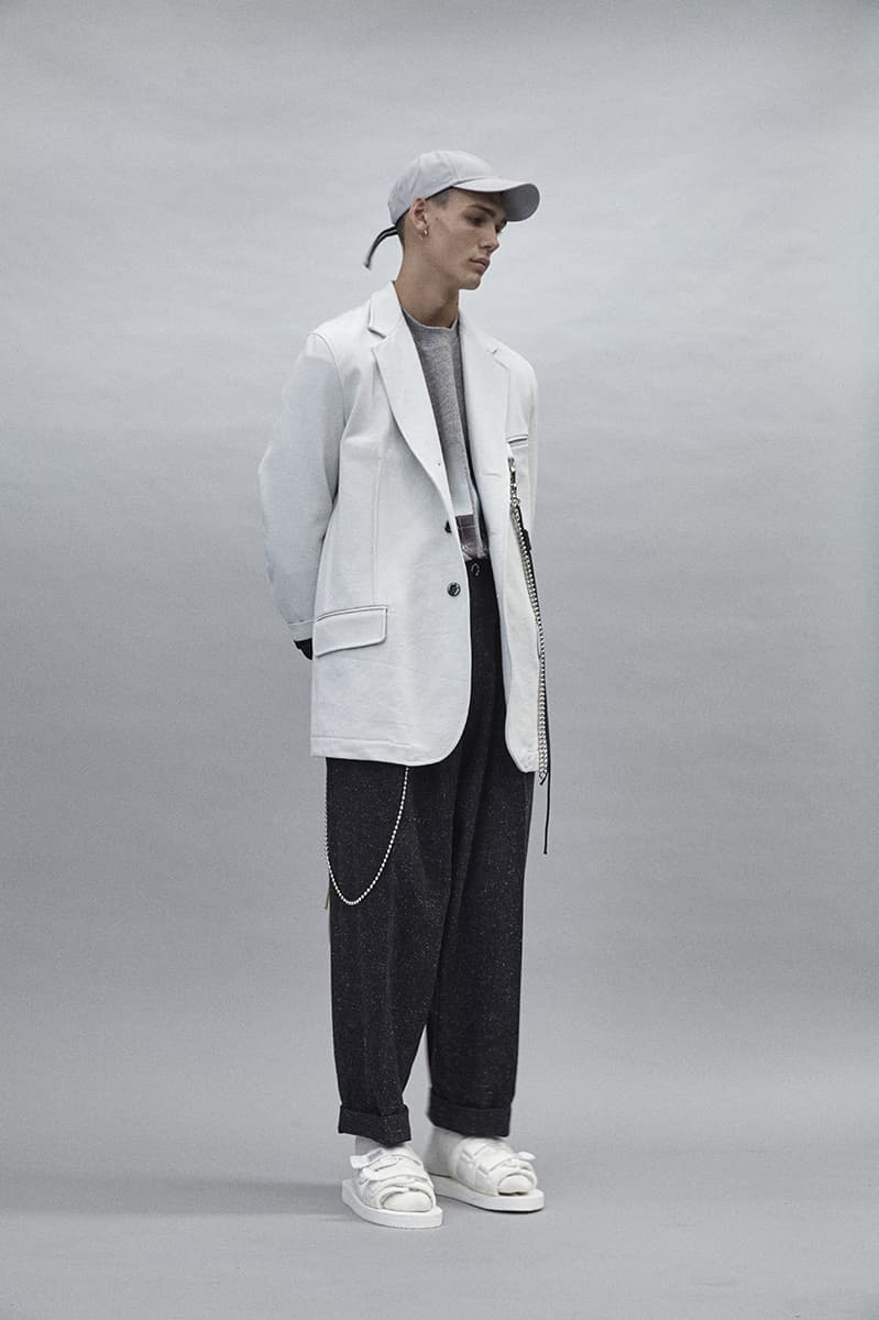 Song for the Mute Fall Winter 2018 Lookbook Sweater T-Shirt Pant Caps