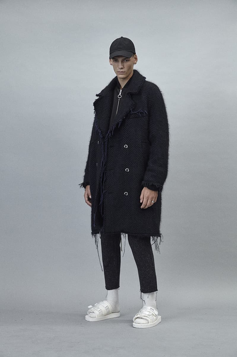 Song for the Mute Fall Winter 2018 Lookbook Sweater T-Shirt Pant Caps