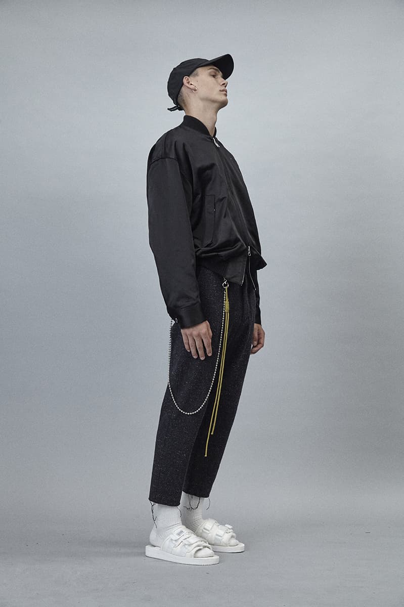 Song for the Mute Fall Winter 2018 Lookbook Sweater T-Shirt Pant Caps