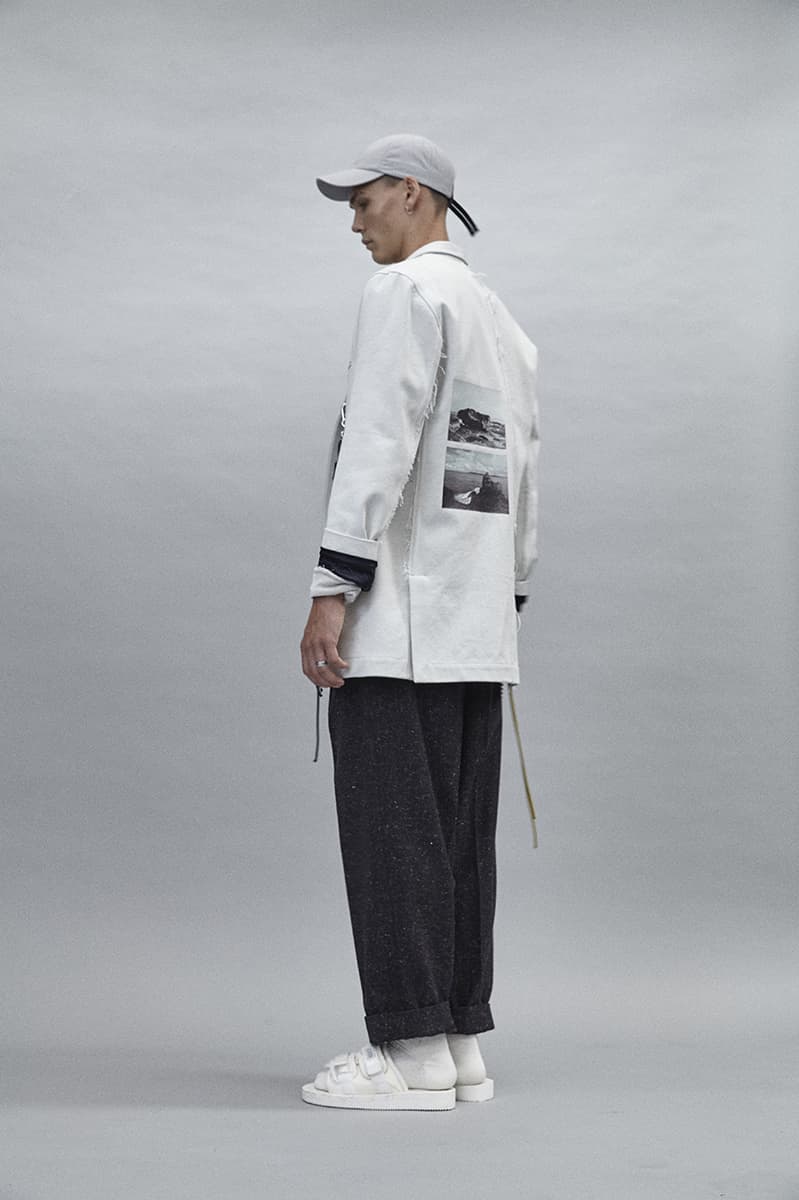 Song for the Mute Fall Winter 2018 Lookbook Sweater T-Shirt Pant Caps