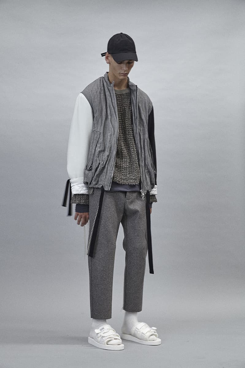 Song for the Mute Fall Winter 2018 Lookbook Sweater T-Shirt Pant Caps
