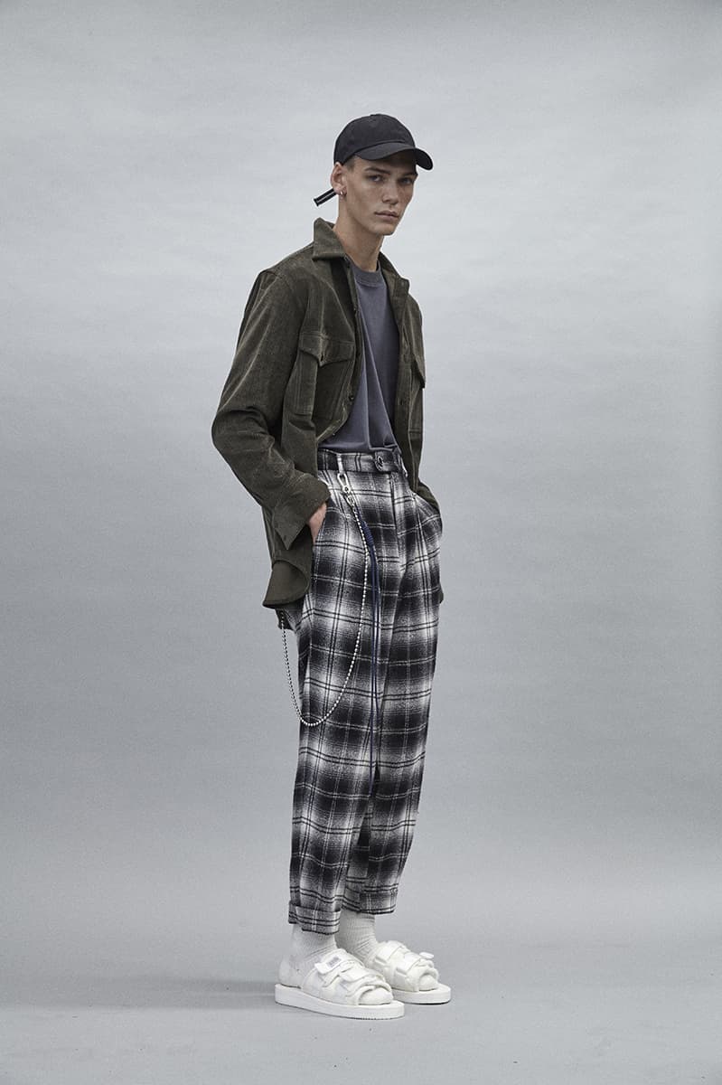 Song for the Mute Fall Winter 2018 Lookbook Sweater T-Shirt Pant Caps