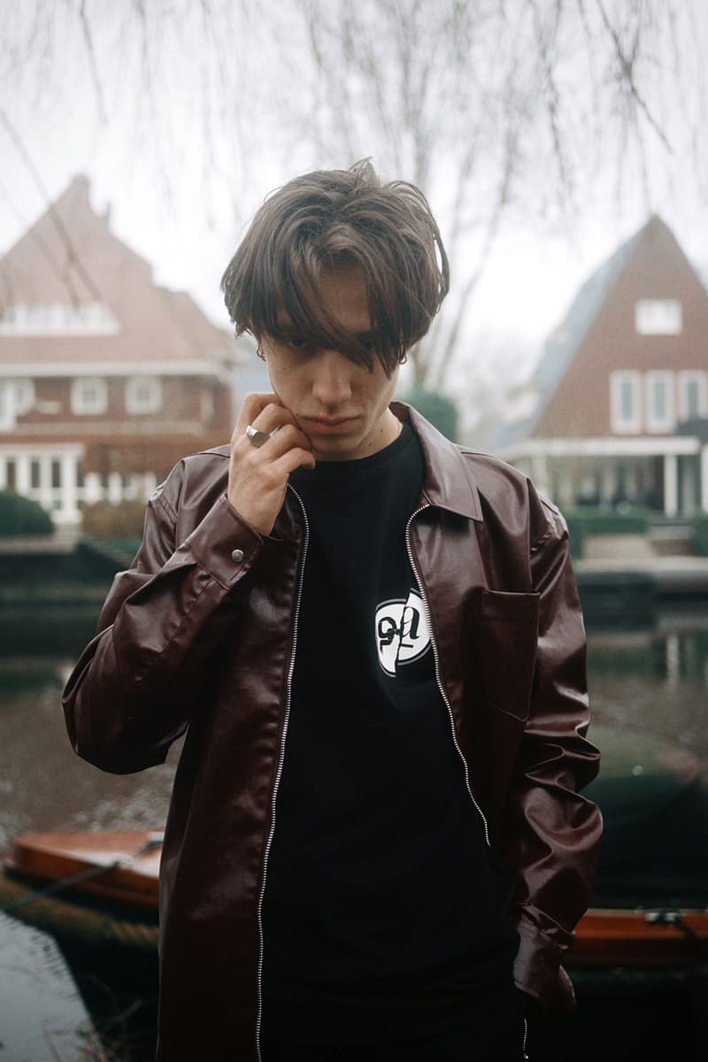 Soulland Afura Collaboration Lookbook Amsterdam t-shirt coach coaches jacket tops capsule clothing streetwear fashion