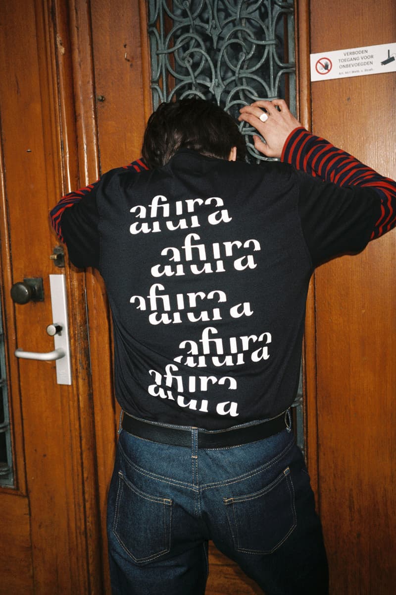 Soulland Afura Collaboration Lookbook Amsterdam t-shirt coach coaches jacket tops capsule clothing streetwear fashion