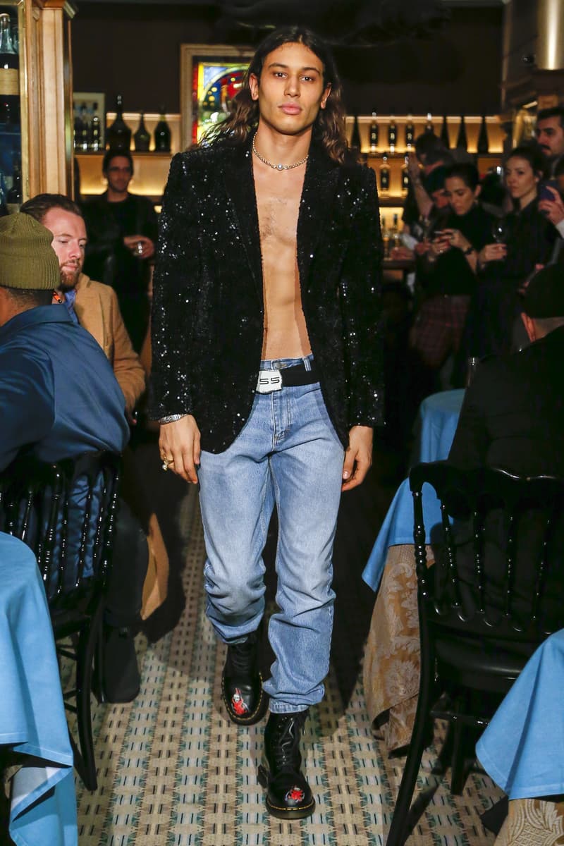 SSS World Corp Fall Winter 2018 Collection Runway Show Paris Fashion Week