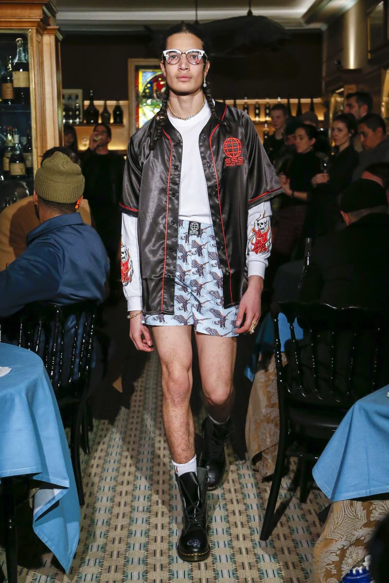 SSS World Corp Fall Winter 2018 Collection Runway Show Paris Fashion Week