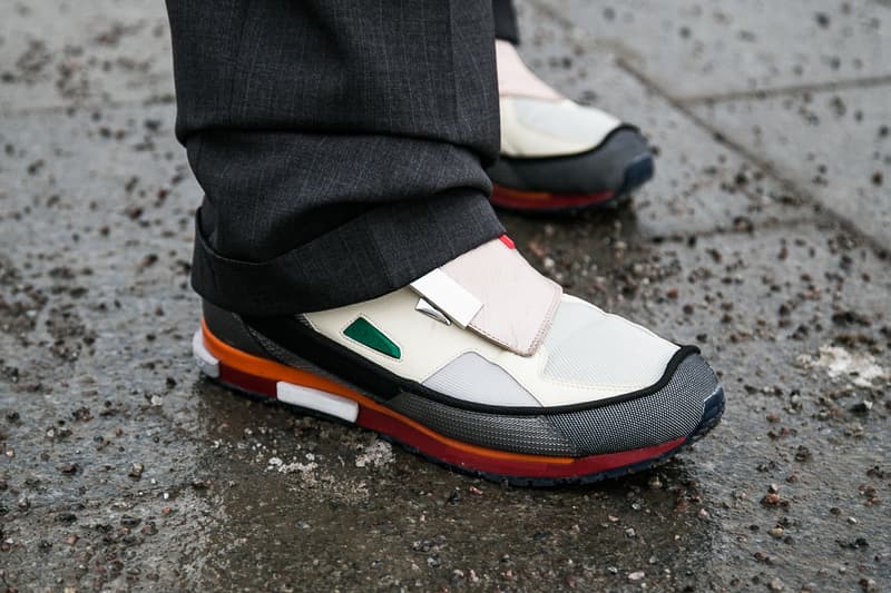 Stockholm Fashion Week Fall/Winter 2018 Street Style Streetsnaps Off-White Virgil Abloh Balenciaga Eytys Acne Studios Raf Simons adidas Originals Ozweego Fear of God