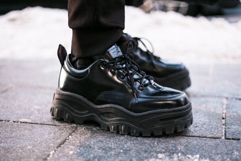Stockholm Fashion Week Fall/Winter 2018 Street Style Streetsnaps Off-White Virgil Abloh Balenciaga Eytys Acne Studios Raf Simons adidas Originals Ozweego Fear of God