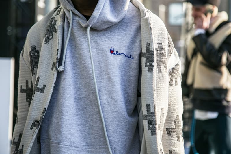 Stockholm Fashion Week Fall/Winter 2018 Street Style Streetsnaps Off-White Virgil Abloh Balenciaga Eytys Acne Studios Raf Simons adidas Originals Ozweego Fear of God