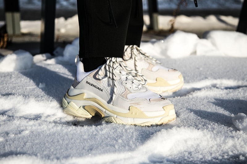 Stockholm Fashion Week Fall/Winter 2018 Street Style Streetsnaps Off-White Virgil Abloh Balenciaga Eytys Acne Studios Raf Simons adidas Originals Ozweego Fear of God