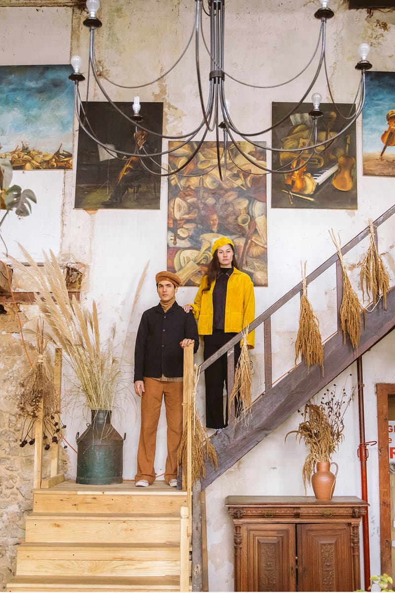 STORY mfg. Fall/Winter 2018 "Is. Lunar" Lookbook Collection Natural Dye Plant Based Fabric