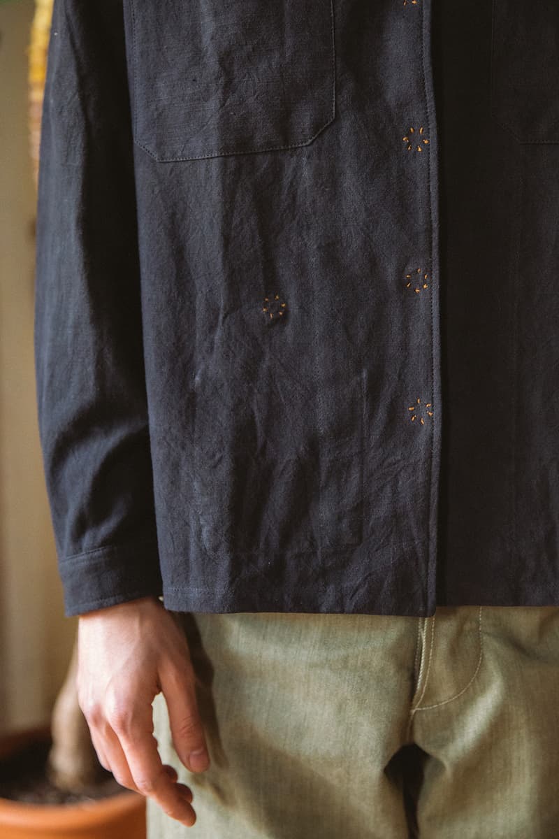 STORY mfg. Fall/Winter 2018 "Is. Lunar" Lookbook Collection Natural Dye Plant Based Fabric