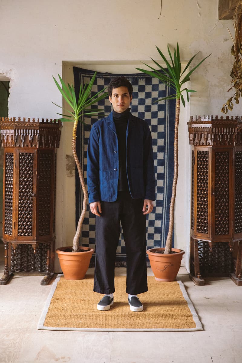 STORY mfg. Fall/Winter 2018 "Is. Lunar" Lookbook Collection Natural Dye Plant Based Fabric