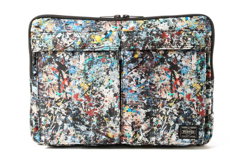 Sync Jackson Pollock Studio Porter Bags Paint Splatter Collaboration 2018 January Release Date Info NEXUS VII Medicom Toy B Jirushi Yoshida