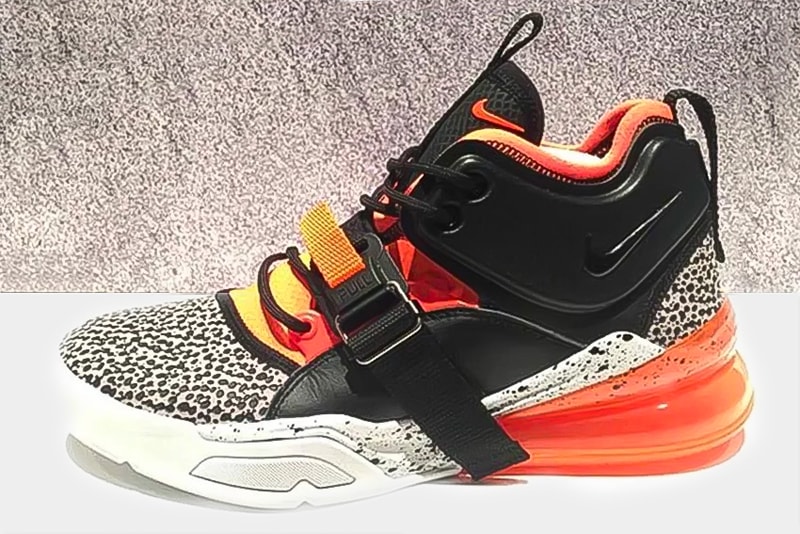 Nike Air Force 270 Safari Orange First Look