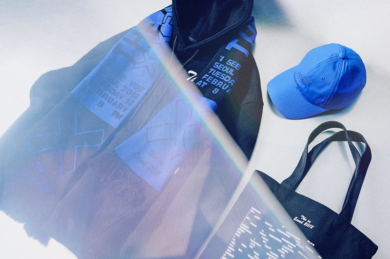 WORKSOUT The xx Seoul 2018 Tour Merch Collaboration Collection Release Date Info Black Blue