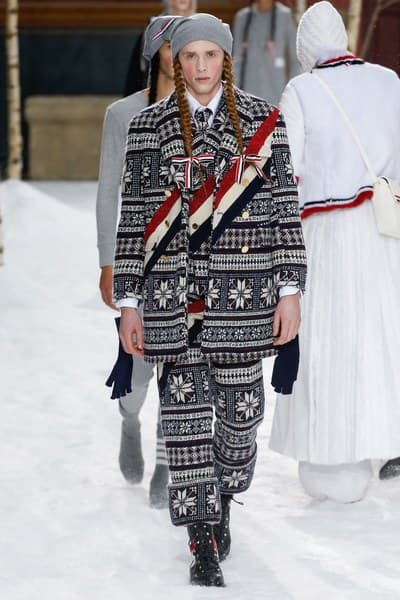 Thom Browne Fall/Winter 2018 Collection Paris Fashion Week Men's