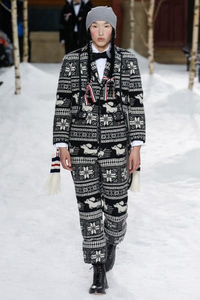 Thom Browne Fall/Winter 2018 Collection Paris Fashion Week Men's