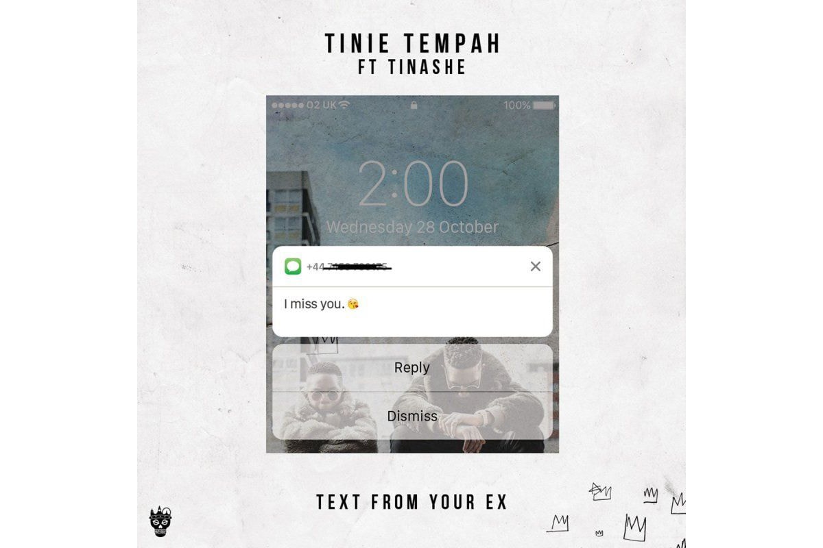 Tinie Tempah ft. Tinashe "Text From Your Ex"