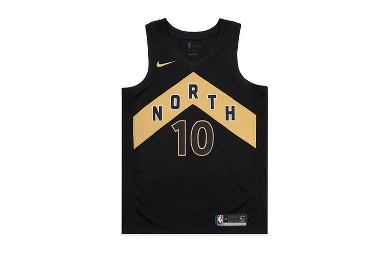 toronto raptors gold jersey