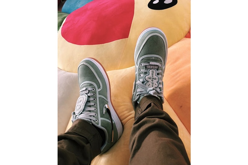 Travis Scott Air Force 1 Cactus Green Preview First Look Release Date