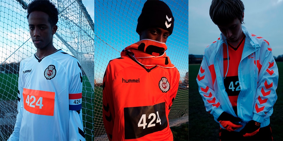 hummel x 424 Team Soccer 1st Capsule Collection HYPEBEAST