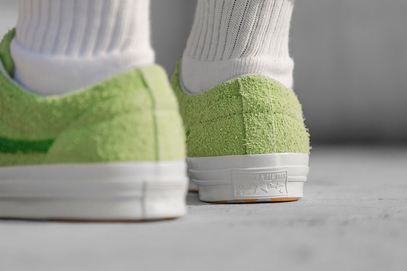 Tyler, The Creator Converse GOLF le FLEUR* On Foot Look Release Geranium Pink Jade Lime Bachelor Blue